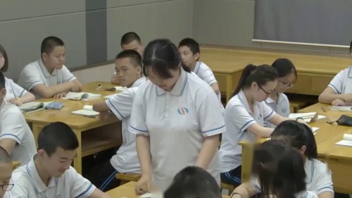 《课外古诗词诵读 送友人》部编版语文八年级下册课堂教学视频实录-执教老师-李盈迎