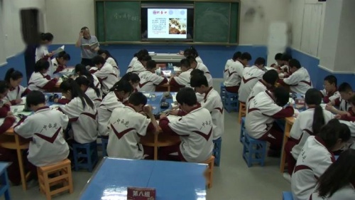 《壶口瀑布》部编版语文八年级下册课堂教学视频实录-执教老师-张永柱