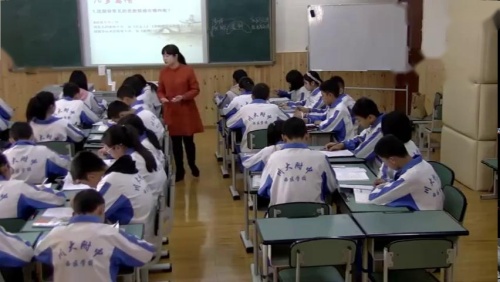 《课外古诗词诵读 送杜少府之任蜀州》部编版语文八年级下册课堂教学视频实录-执教老师-唐琦