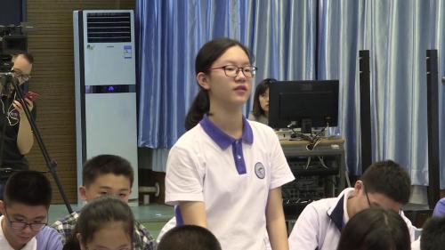 部编版语文八下第9课《桃花源记》课堂教学视频实录-柳曹君